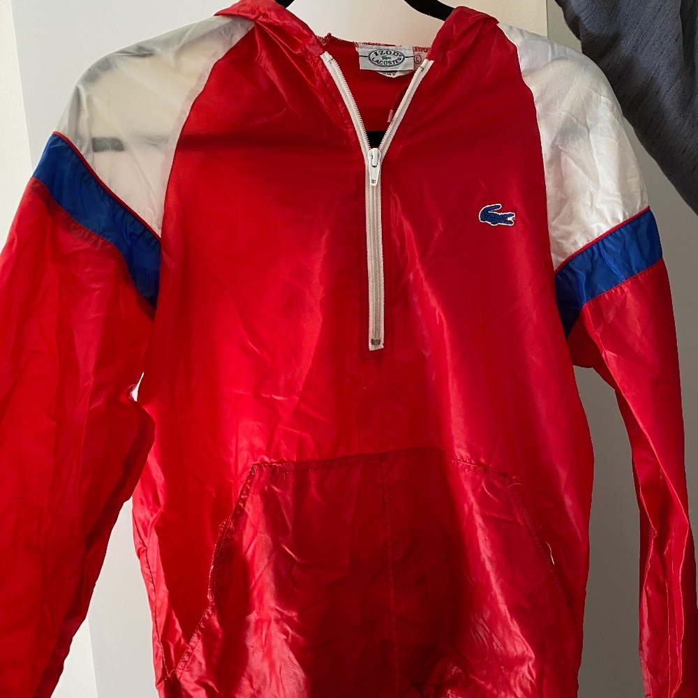 70'S VINTAGE LACOSTE WINDBREAKER